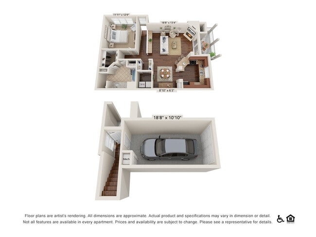 1A floor plan Somerset Townhomes - Somerset Townhomes