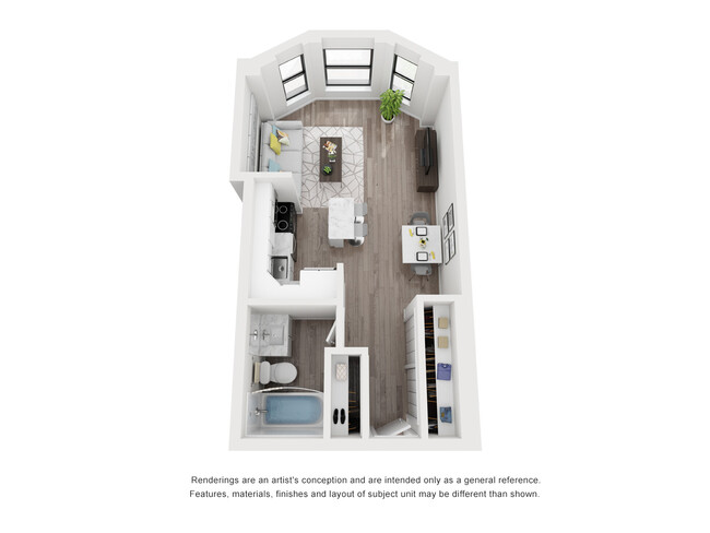 Floorplan - River North Park Apartments