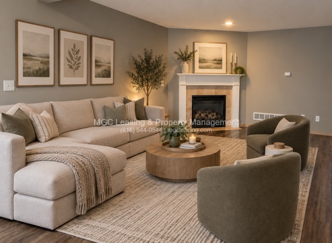 Building Photo - Inviting Harrisonville Townhome with Attached Garage & Cozy Fireplace
