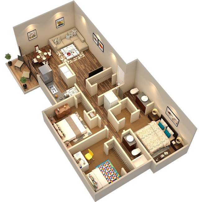 Floorplan - The Standard at 2690