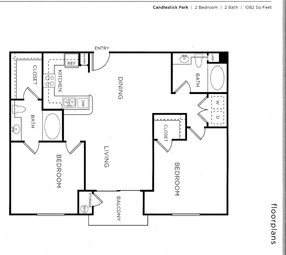 Floor Plan - 1801 E Katella Ave