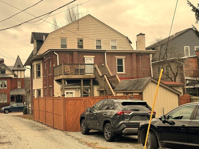 Rear of House - 317 W Barnard St