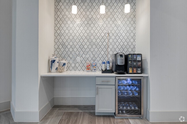 Coffee Bar - Heritage Estates at Wells Branch