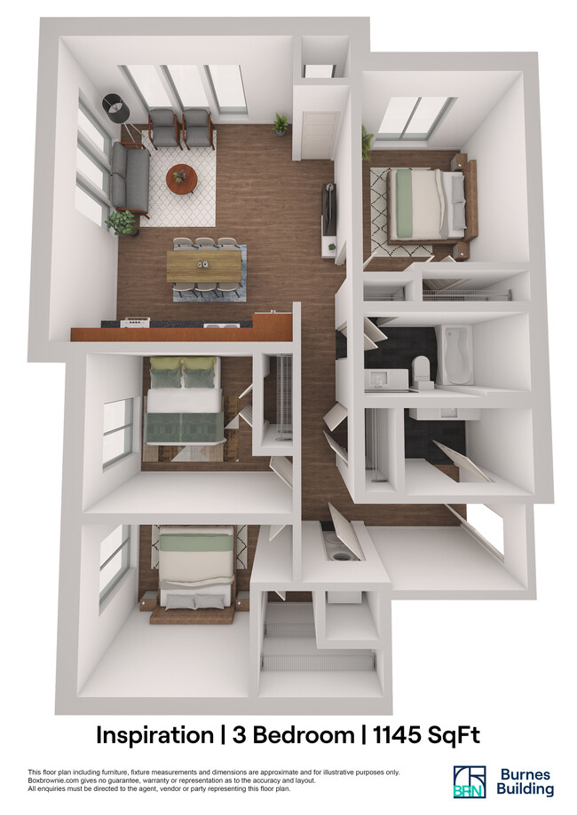 Floorplan - The Burnes Building