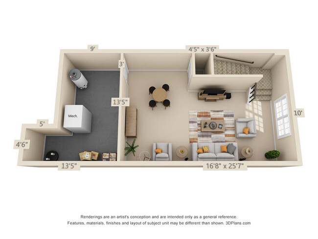 Floorplan - Prairie Pines Townhomes