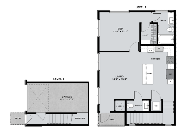 Floorplan - parcHAUS at Paloma Creek