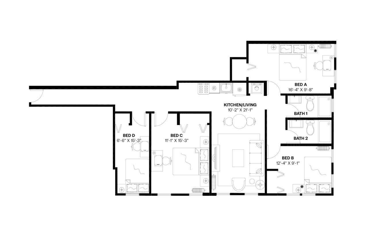 Building Photo - Room in Shared 4 bed/2 bath home in East Harlem