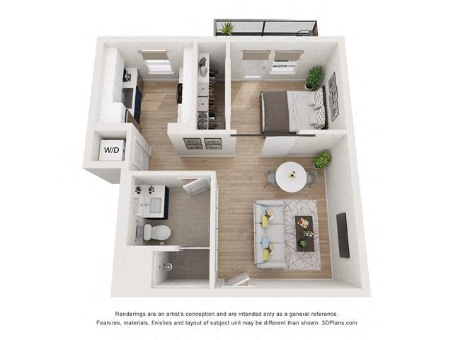 Floorplan - Evani 3223 Wilshire