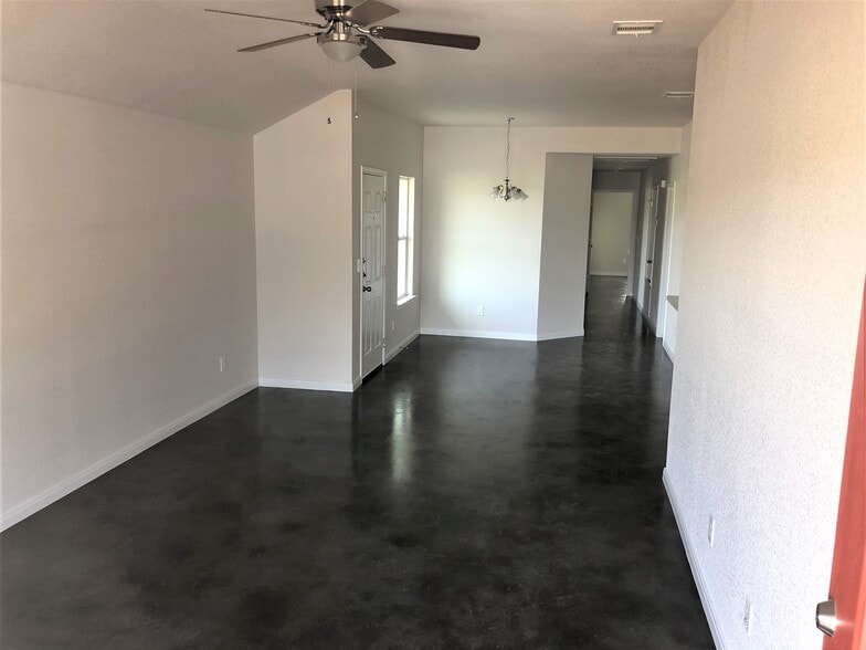 Living room from entrance - 126 E Ball Rd