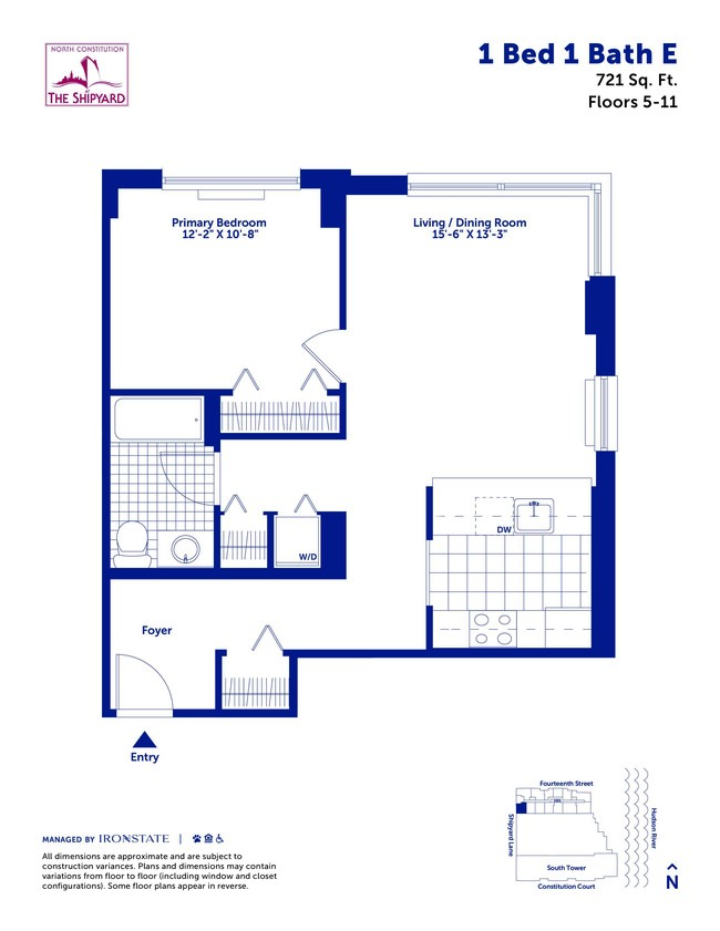 Floorplan - The North Constitution