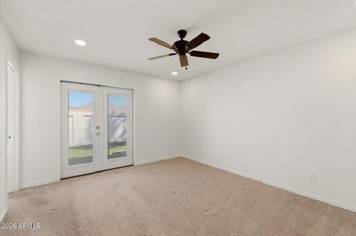 Master bedroom to backyard - 5142 E Edgemont Ave