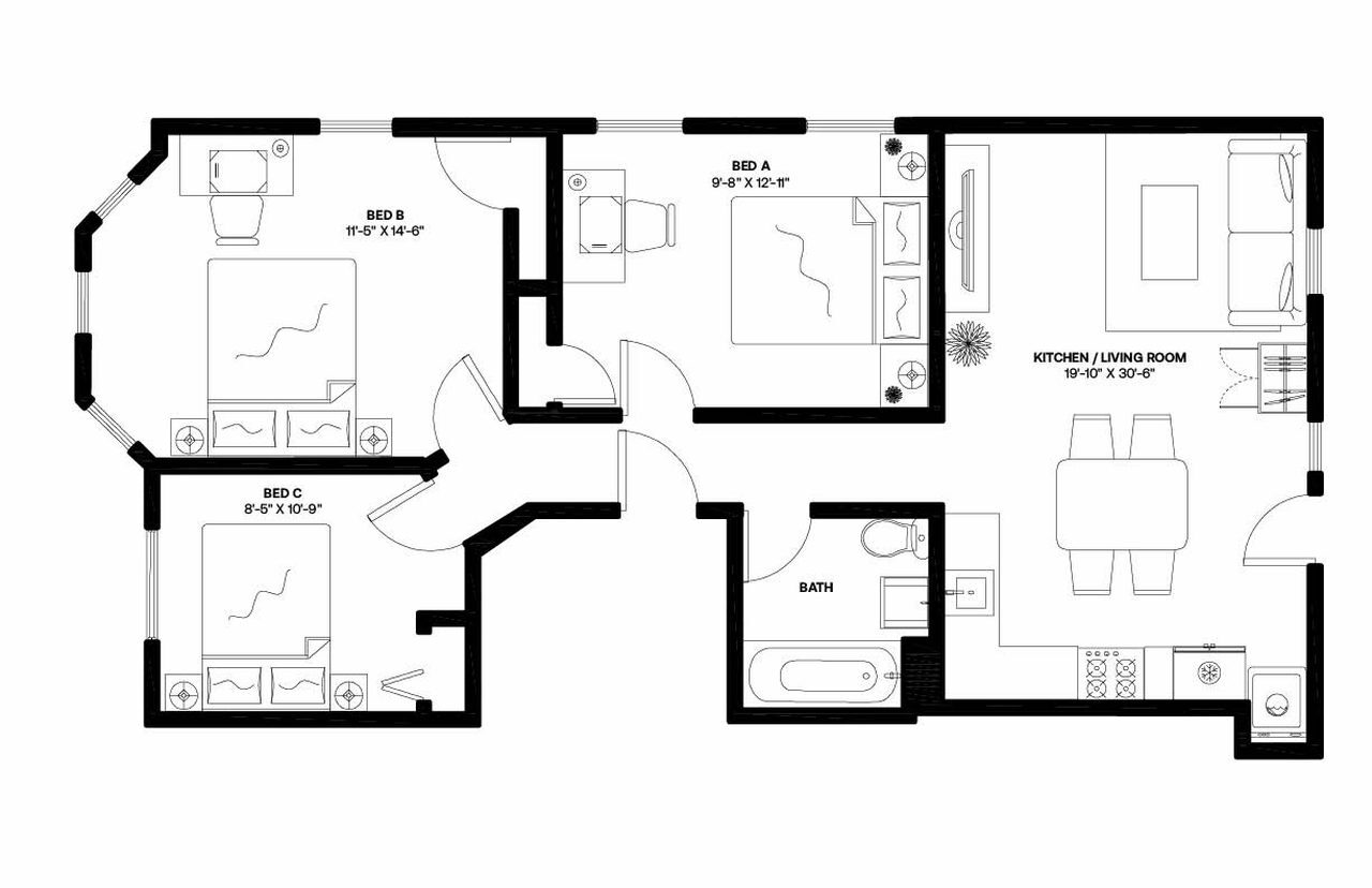Building Photo - Room in Shared 3 bed/1 bath home