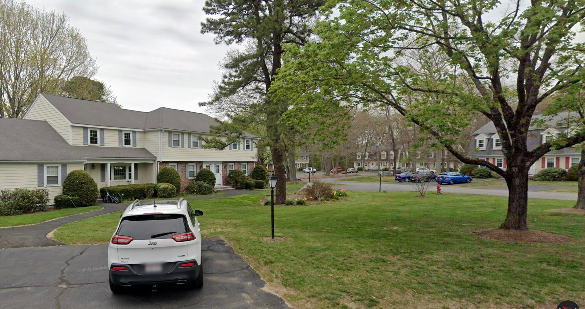 Front Yard view with Parking space - 1 Meetinghouse Rd