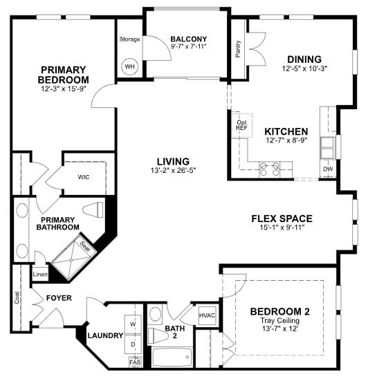 Floorplan - Gatherings at Lake Nona