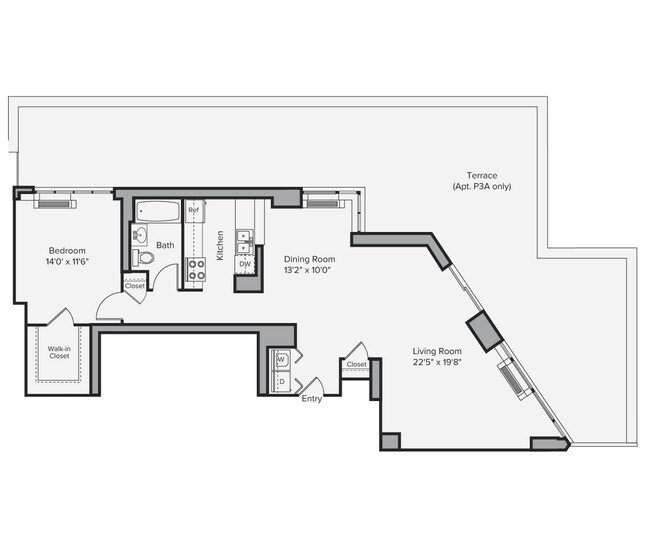 Floorplan - Avalon Riverview South Tower
