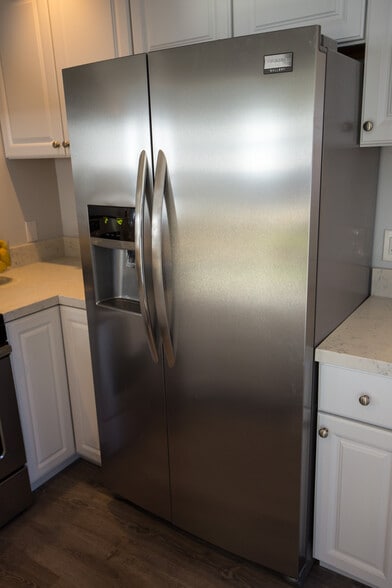 New Stainless Steel Fridge. - 652 N Marengo Avenue