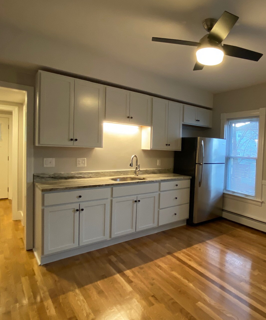 Kitchen / new cabinets/ hardwood flrs - 70 Seymour St