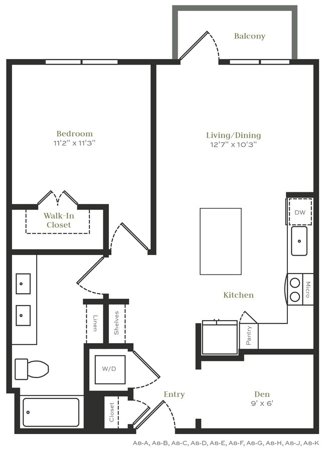 Floorplan - Alexan Main Street