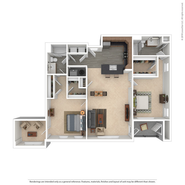 Floorplan - The Elms at Century