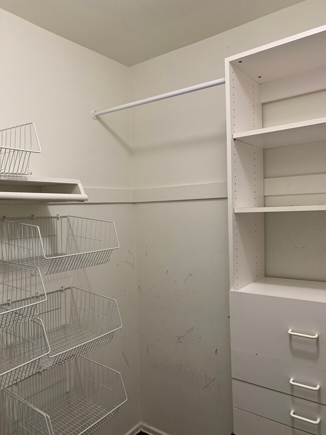 Walk-in- Closet in Master Bedroom - 8260 Willoughby Ave