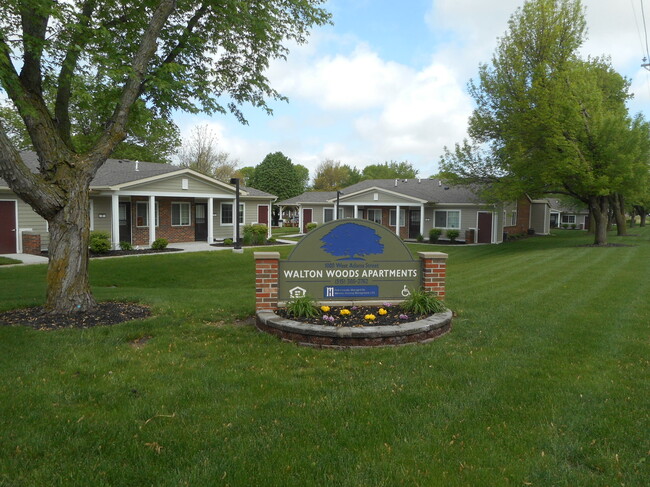 Entry at W. Adams & Grimmell Road - Walton Woods Apartments