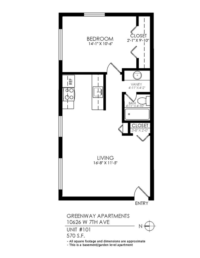 Floorplan - Greenway Apartments