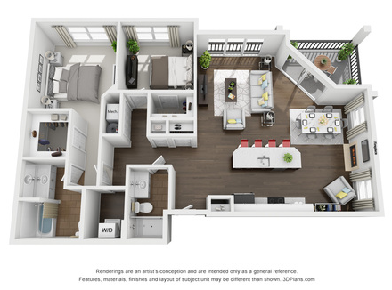 Floorplan - Excelsior Park Apartments