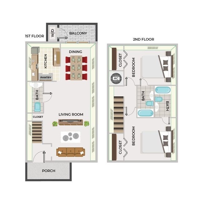 Floorplan - Abode Apartment Homes