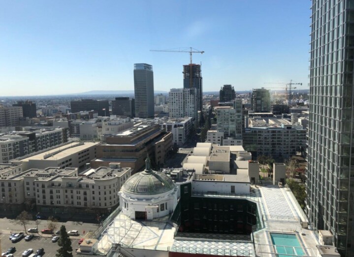 Views from Bedroom 2 of 2 - 801 S Grand Ave