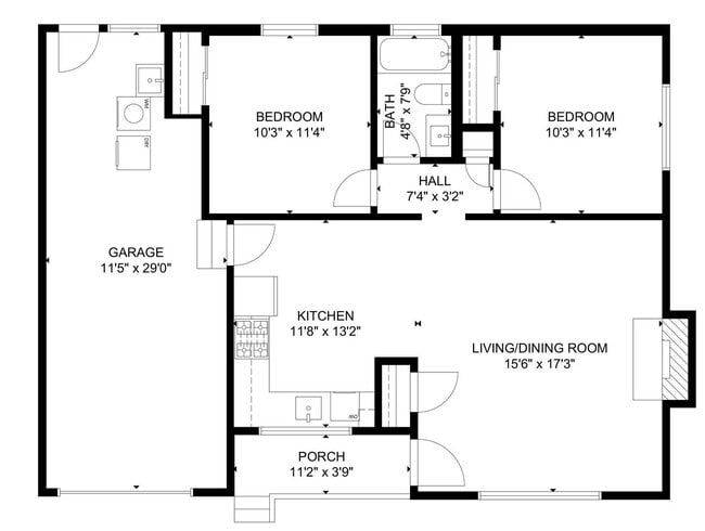 Building Photo - Spacious remodeled 2-bedroom duplex, washe...