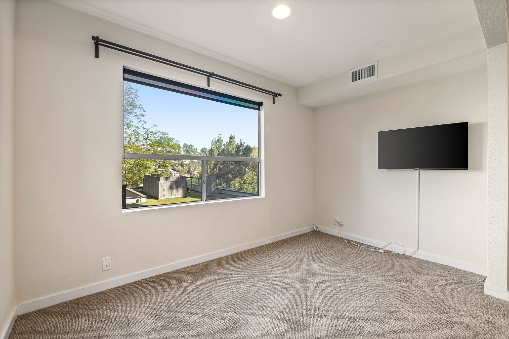 Living room view to Silver Lake hills - 1759 Silverwood Ter