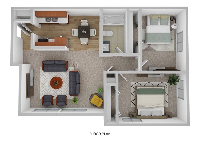 Floorplan - Wexford Commons Apartments