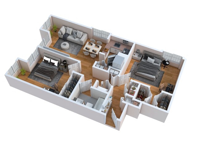 Floorplan - Oakland Heights - 55+ Active Adult Apartments