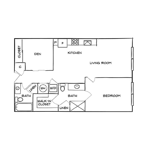 Floorplan - The Watermarc at Biscayne Bay