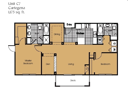 2BR/2BA - Vistoso Condominiums