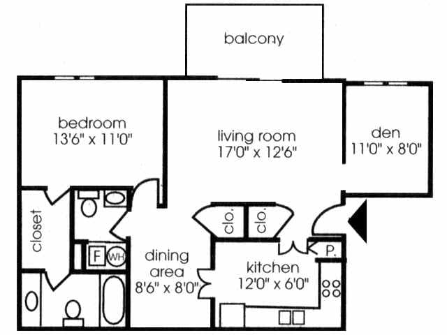 1BR/1.5BA - Wyckford Commons