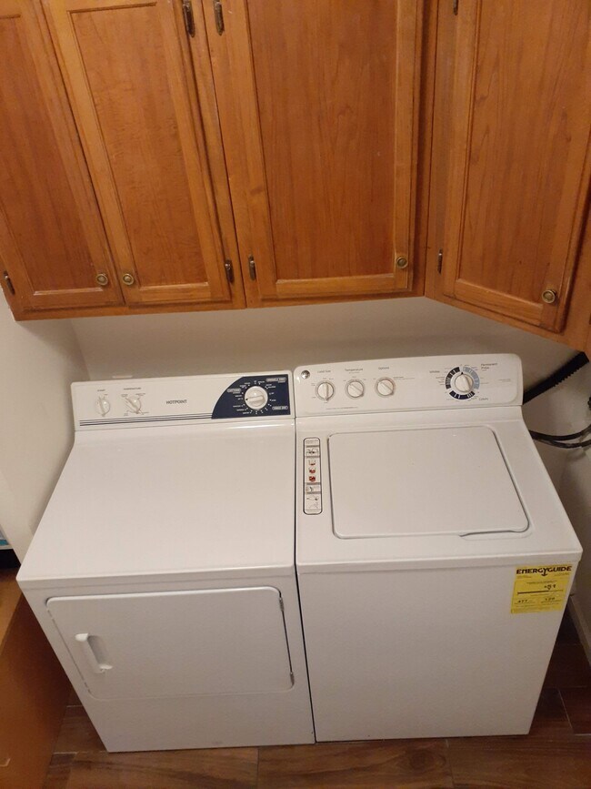 Washer and dryer - 20 Elizabeth Way