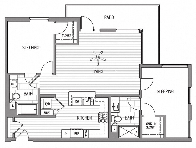 Floorplan - Instrata Little Italy