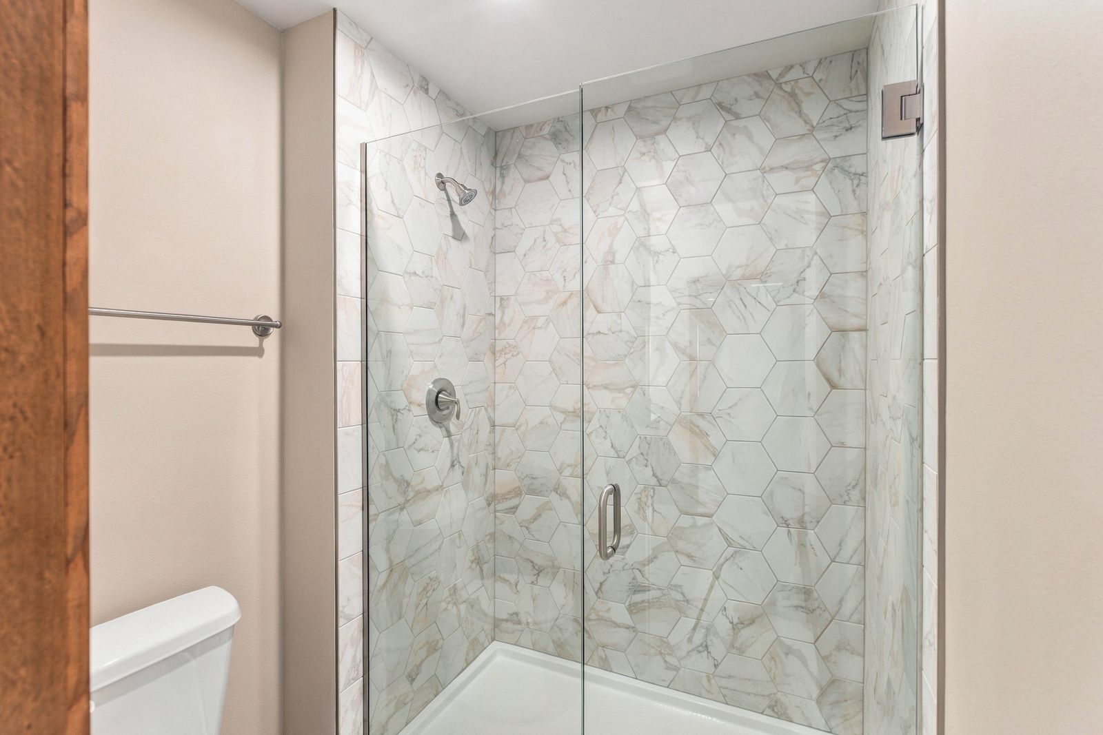 primary bathroom shower - 695 3rd Street