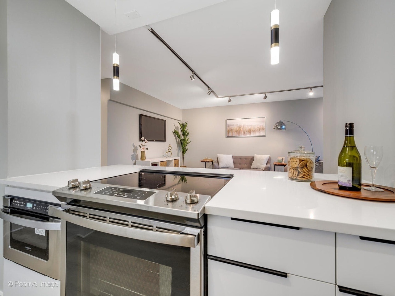 Open Layout Kitchen to Living Room - 88 W Schiller St