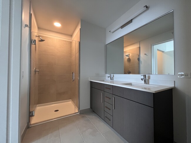 Double Vanity Bathroom - 1351 S Michigan Ave