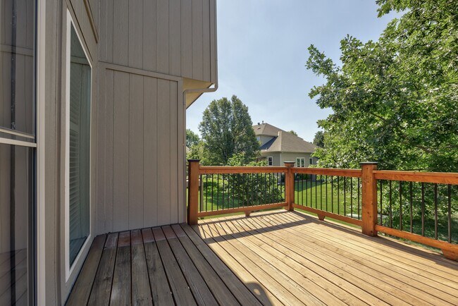 back deck - 22613 W 72nd Ter