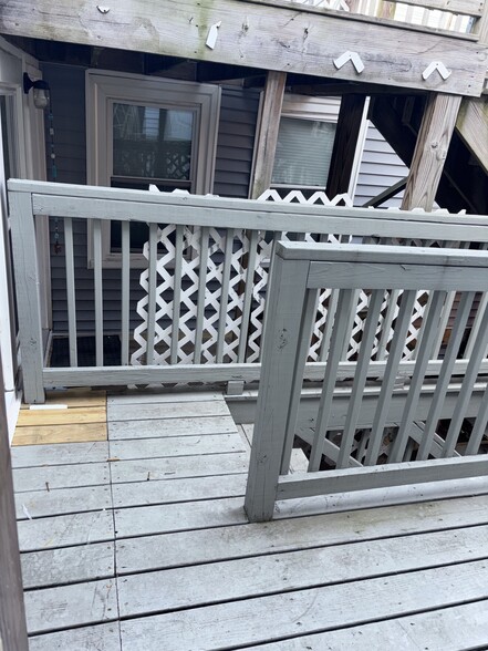 Rear Deck - 32 Cottage St