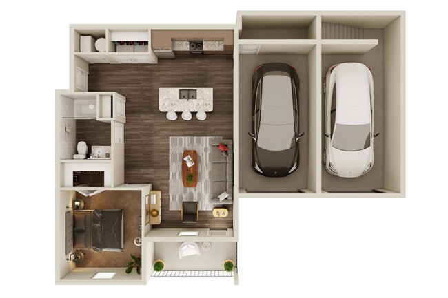 Floorplan - Aurora Apartments