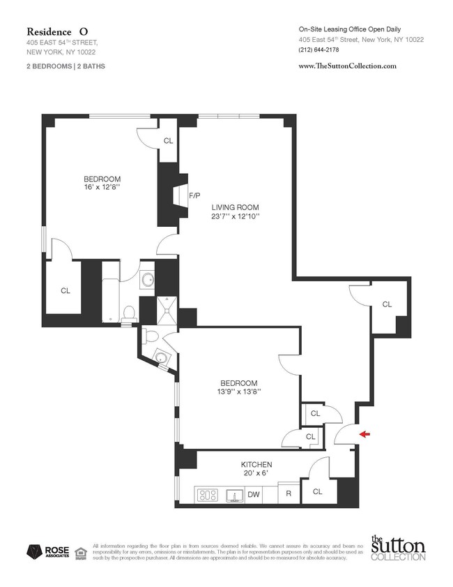 Floorplan - The Sutton Collection