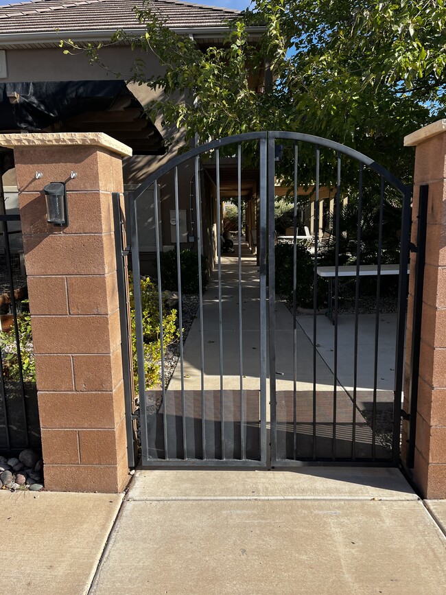 Gated entrance - 2320 E 2540 S