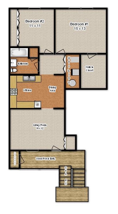 2br/1ba - Grandview Village