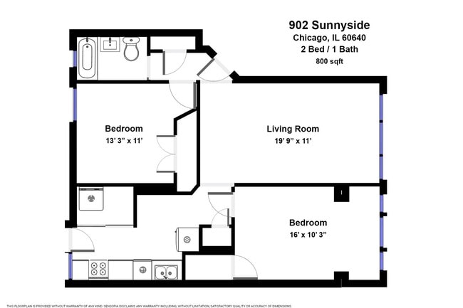 Building Photo - Uptown - 2 Bed / 1 Bath - In-Unit Laundry