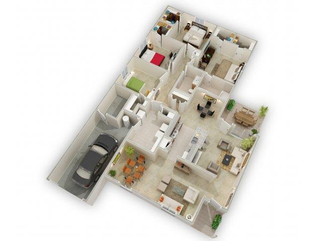 Floorplan - Raeford Fields