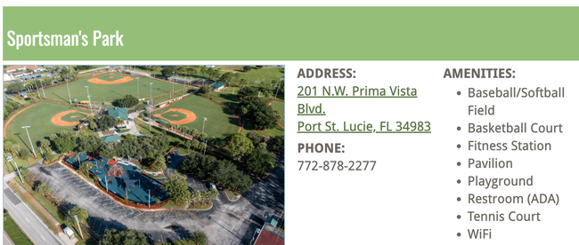 short walk to Sportman's Park, among the largest parks in all of Port Saint Lucie - 767 SW Ravenswood Ln